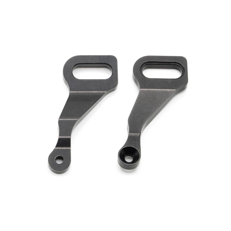 302387 - X4 ALU REAR ARS PLATE - INNER SHOCK POSITION - SWISS 7075 T6 (L+R)