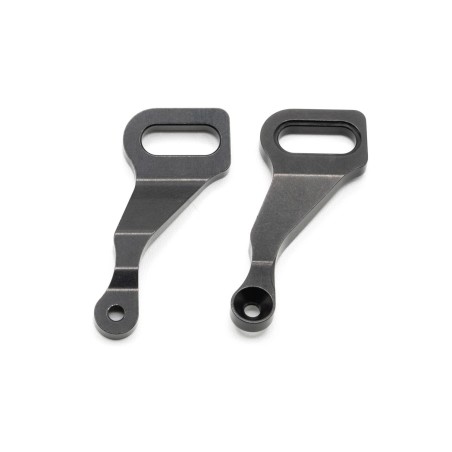 302387 - X4 ALU REAR ARS PLATE - INNER SHOCK POSITION - SWISS 7075 T6 (L+R)