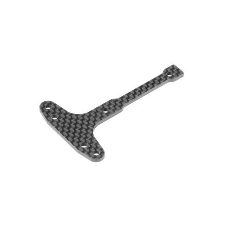 361289 - XB4‘22 GRAPHITE CHASSIS T-BRACE - FRONT - 2.2MM