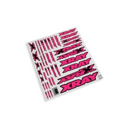 397314 - XRAY STICKER FOR BODY - NEON RED