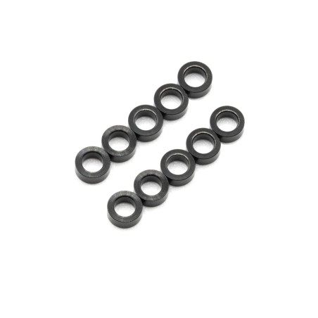 303140-K - ALU SHIM 3x5x2.0mm - BLACK (10)