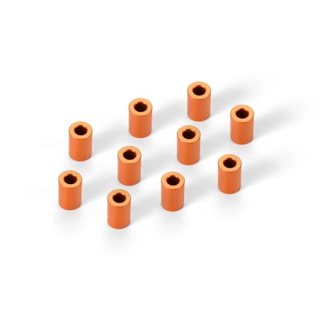 303130-O - ALU SHIM 3x6x9.0MM - ORANGE (10)