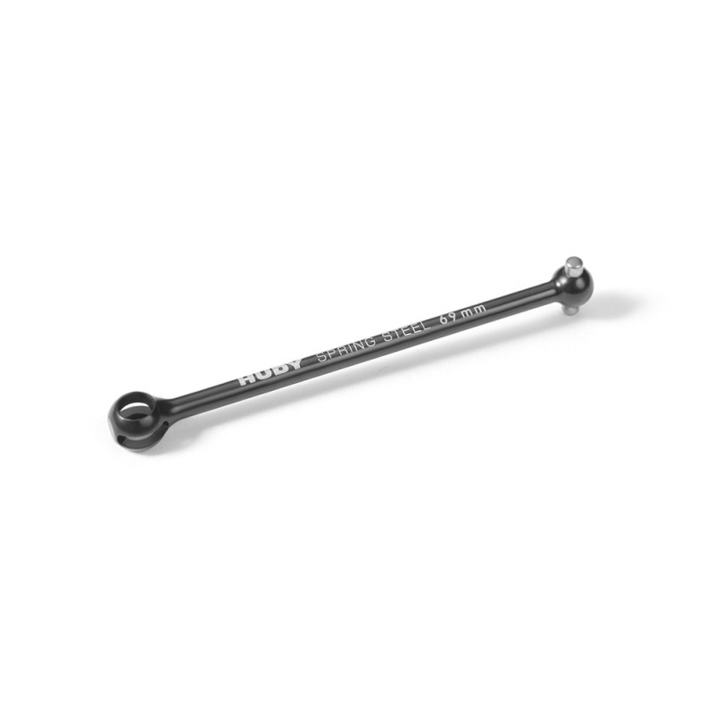 325322 - Rear Drive Shaft 69mm with 2.5mm Pin - HUDY Spring