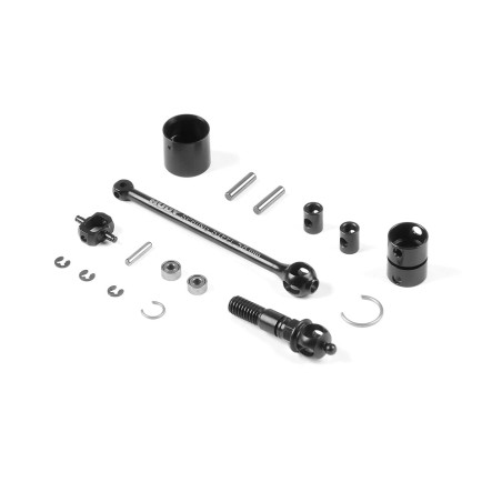 305335 - X4 ECS BB SC DRIVE SHAFT 58mm - HUDY SPRING STEEL™ - COMPLETE SET