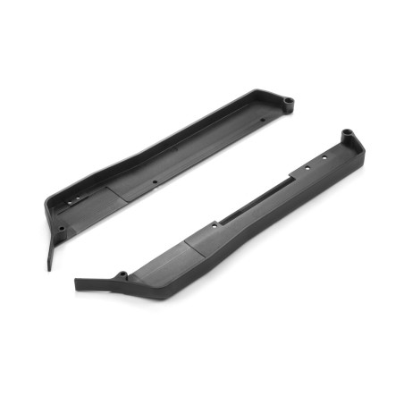 361277-G - COMPOSITE CHASSIS SIDE GUARDS L+R - NARROW FRONT - V2 - GRAPHITE