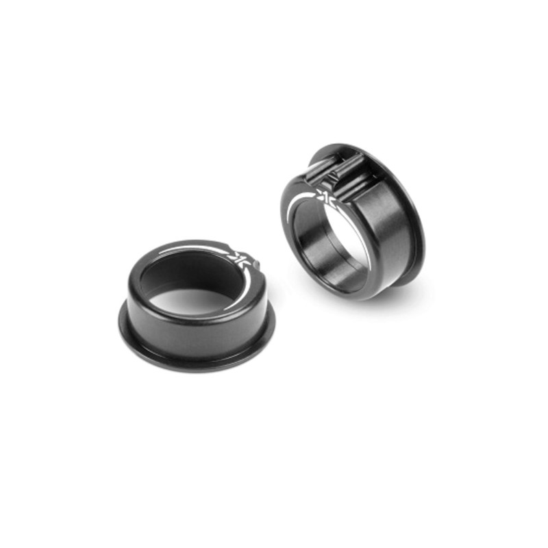 302064-K - ALU ADJUSTMENT BALL-BEARING HUB +1mm - BLACK (2)