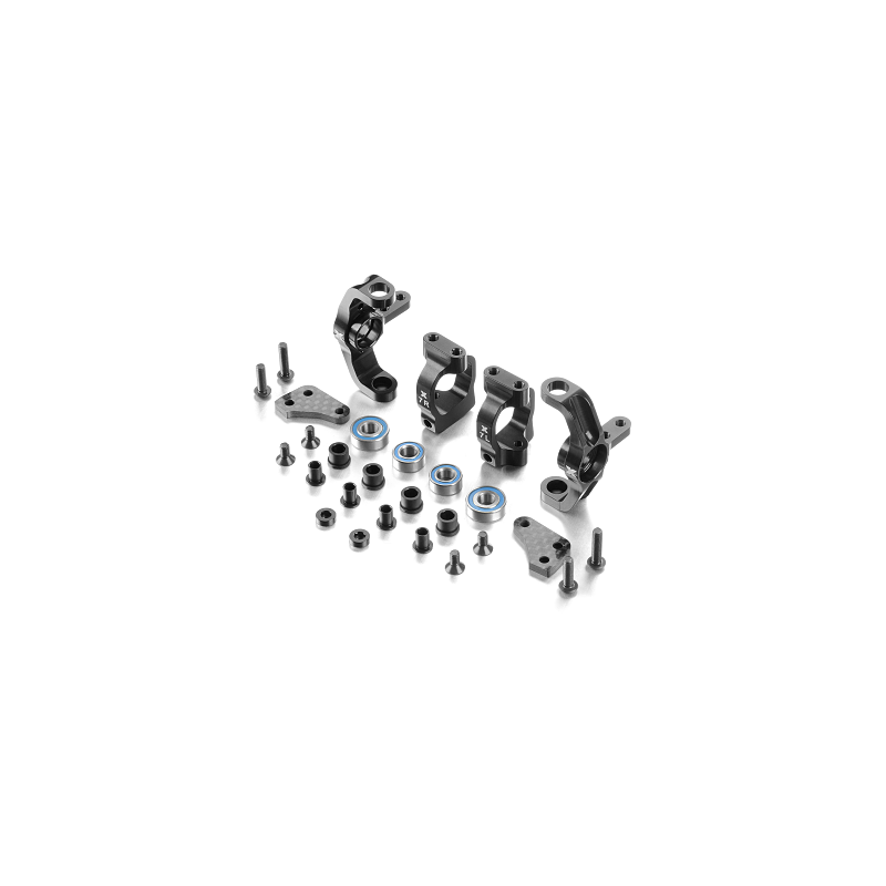 360900 - ALU STEERING BLOCKS e 7° C-HUBS - SET