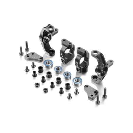 360900 - ALU STEERING BLOCKS e 7° C-HUBS - SET