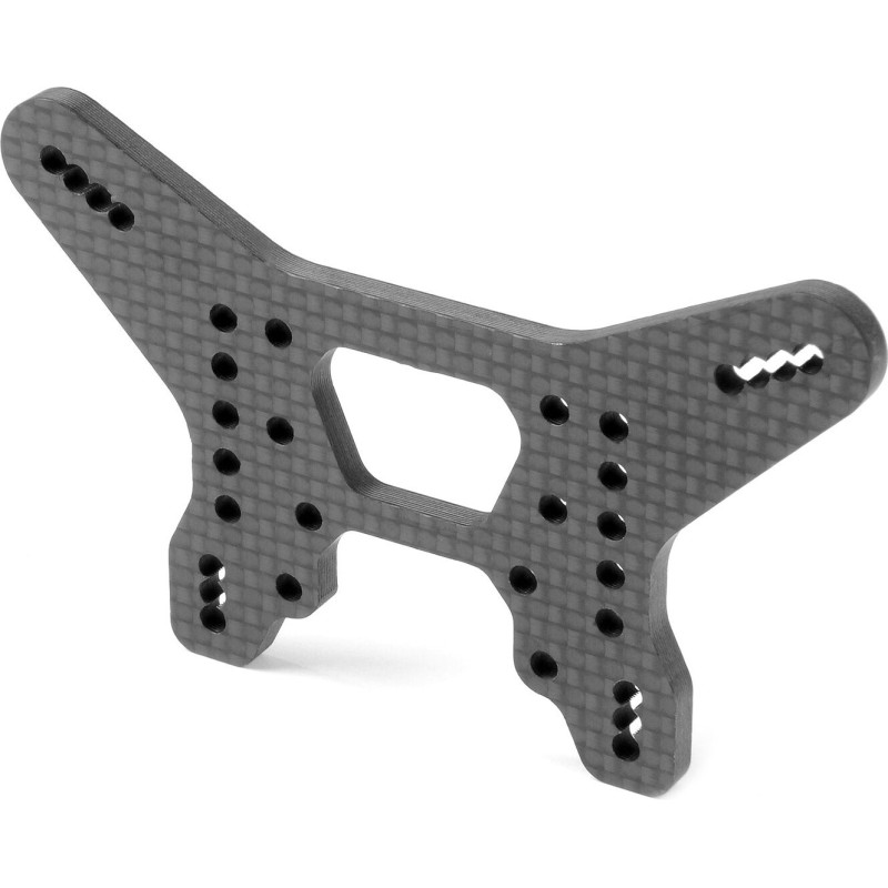 363087 - GRAPHITE SHOCK TOWER FOR HS BULKHEAD - REAR - 3.5MM - LOWER