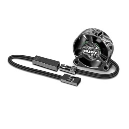 293100 - HUDY ALU RC FAN 30mm - BOTTOM MOUNT 2 HOLE