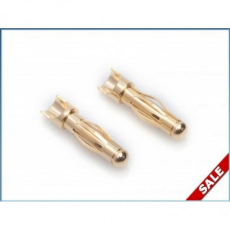 65816 - LRP 4mm Gold universal connectors (10 pcs.)