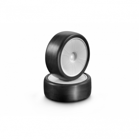 803050 - HUDY 1/10 TC Tires C1-32 - Medium-High Traction Carpet (4)