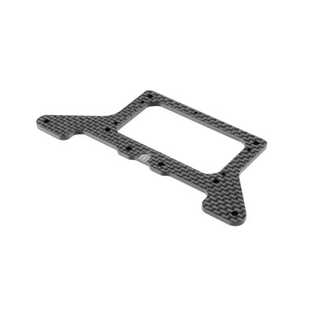 371164 - X12_23 GRAPHITE REAR POD LOWER PLATE 2.5MM