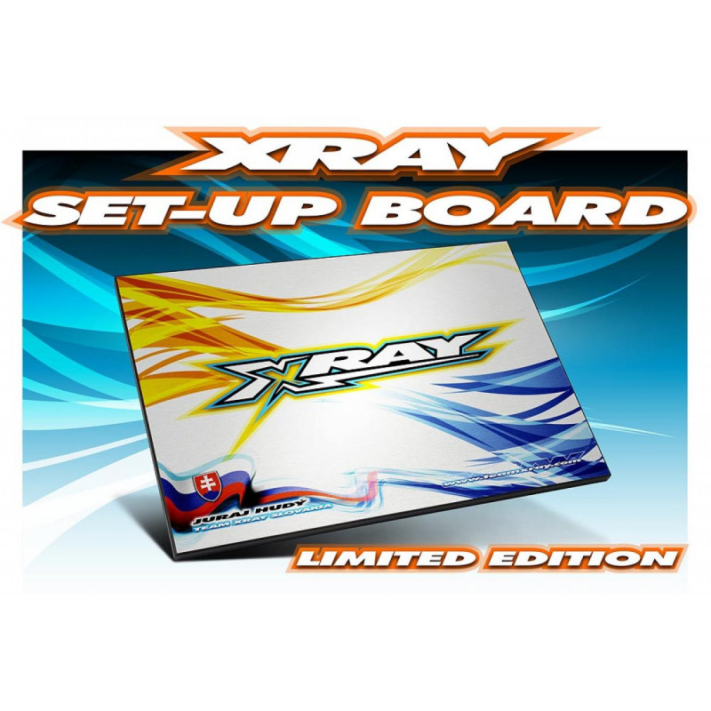 309901 - XRAY Aluminum 1/10 Touring Set-Up Board - Limited Editi