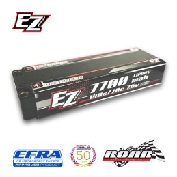 EZP7700/2 - EZPOWER LIPO 7700MAH 7,6V 2S 140/70C HV GRAPHENE - 5MM