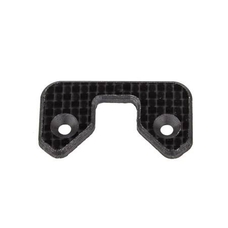 AE91917 - FT RC10B74 One-Piece Rear Wing Button, carbon fiber