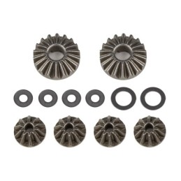 AE92306 - RC10B74 FT LTC Differential Rebuild Set, metal