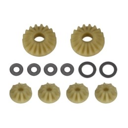 AE92307 - RC10B74 FT LTC Differential Rebuild Set, plastic