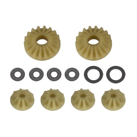 AE92307 - RC10B74 FT LTC Differential Rebuild Set, plastic