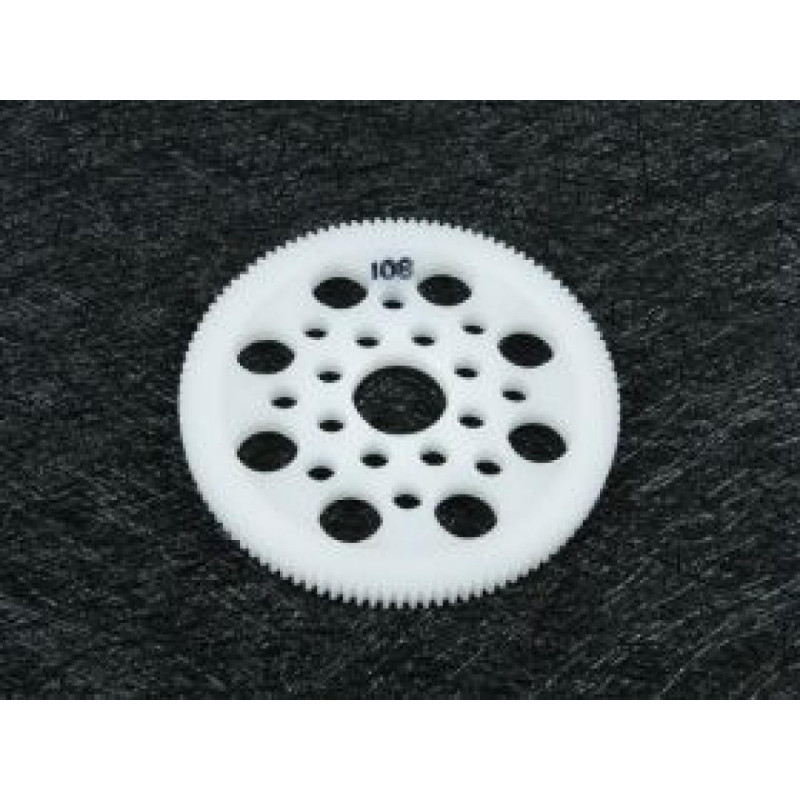 Corona modulo 64, 108 denti, per 1:10 ed 1:12