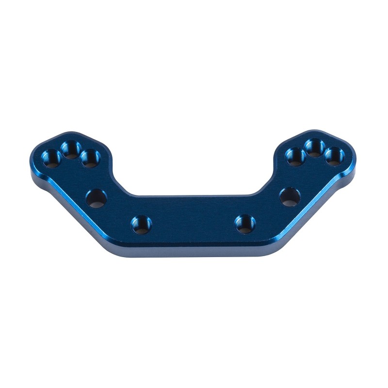 AE92440 - RC10B7 Rear Ballstud Mount, blue aluminum