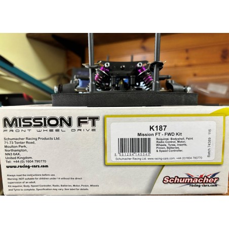 K187 - Schumacher Mission FT Front Wheel Drive 1:10_Nuovo