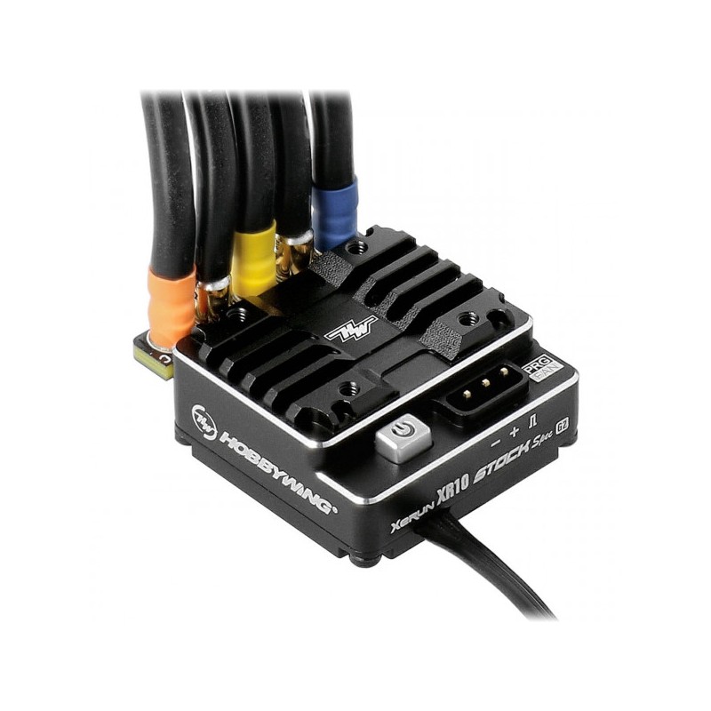 HW30112402 - Hobbywing Xerun XR10 Stock Spec Brushless ESC 100A, 2s LiPo, BEC 5A