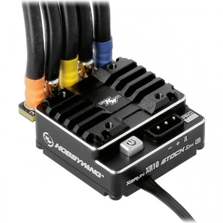 HW30112402 - Hobbywing Xerun XR10 Stock Spec Brushless ESC 100A, 2s LiPo, BEC 5A