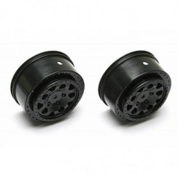 AE91101 - KMC Hex Wheels, black