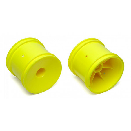 AE7853 - 2WD Truck Wheels, 2.2 in, 12 mm Hex, yellow