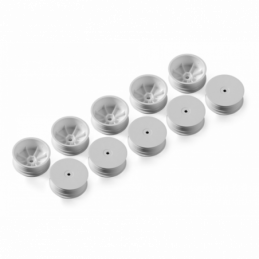 369902-M - 4WD Front Wheel Aerodisk with 12mm Hex IFMAR - White (10)