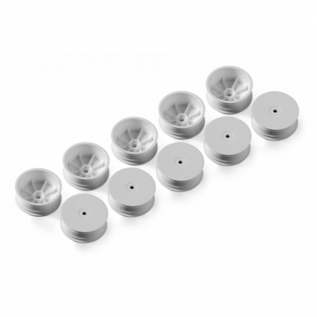 369902-M - 4WD Front Wheel Aerodisk with 12mm Hex IFMAR - White (10)