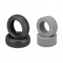 3138-010 - PIN DOWNS 4WD FRONT (PINK - MEDIUM SOFT) WITH GREY INSERTS