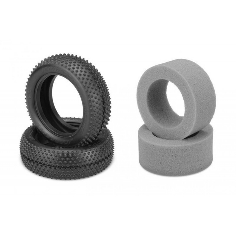 3138-010 - PIN DOWNS 4WD FRONT (PINK - MEDIUM SOFT) WITH GREY INSERTS