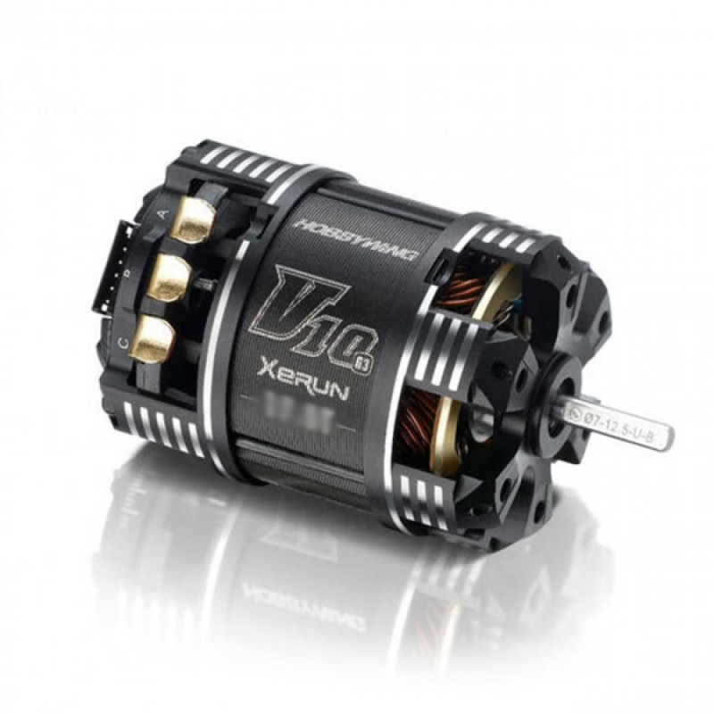 HW30401119 - Xerun V10 Brushless Motor G3 4200kV (2s) 8T Sensored for 1:1