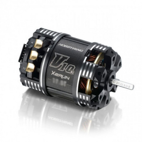 HW30401119 - Xerun V10 Brushless Motor G3 4200kV (2s) 8T Sensored for 1:1