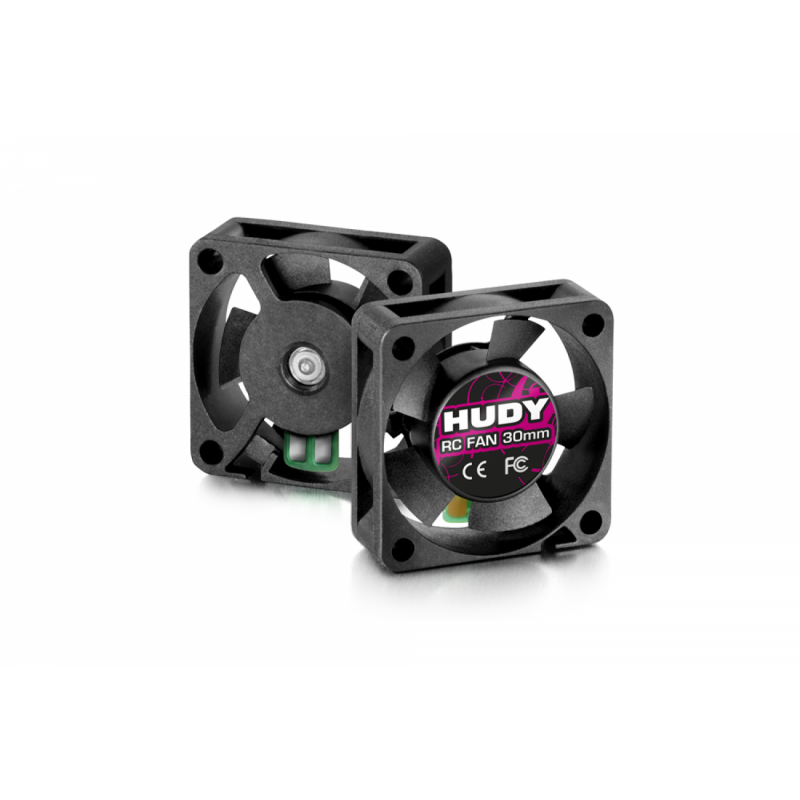 293110 - HUDY BRUSHLESS RC FAN 30MM - WITH EXTERNAL SOLDERING TABS