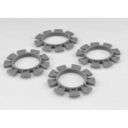 2212-8 - SATELLITE TIRE RUBBER BANDS - GREY