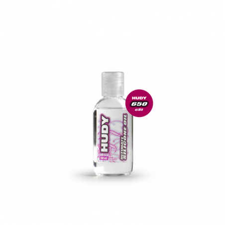 106365 - HUDY Premium Silicone Oil 650 cSt - 50ml
