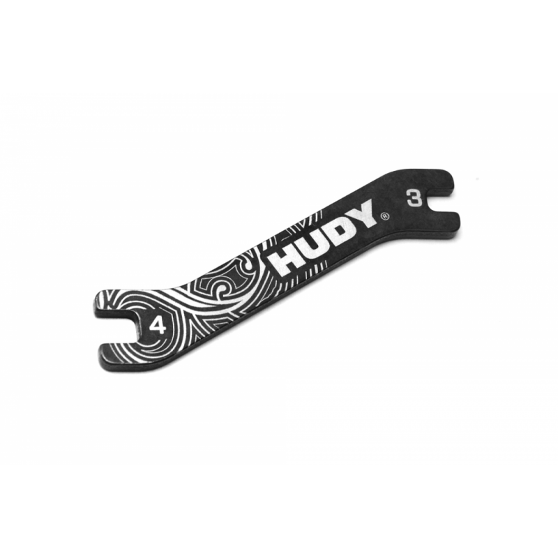 181091 - HUDY Turnbuckle Wrench 3 & 4mm