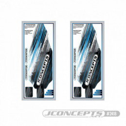 02418 - JConcepts - SC6.2 precut chassis protective sheet - striker design