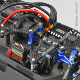 02529-1 - B74  B74.1 Aluminum center diff mount blue