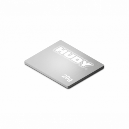 293087 - HUDY PURE TUNGSTEN WEIGHT THIN - 31x26MM - 20g