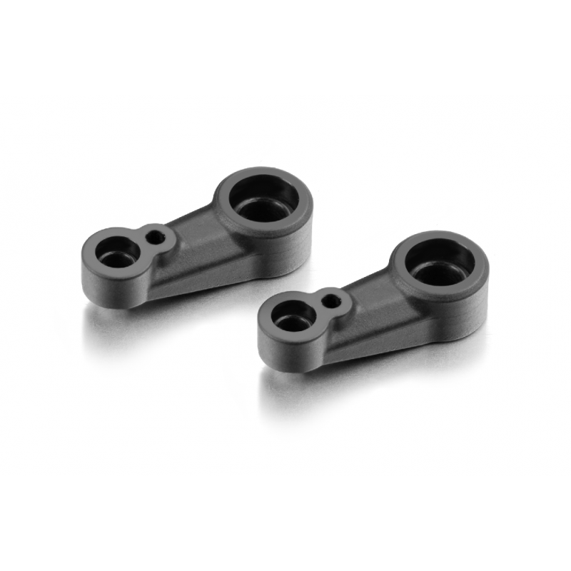 322514-G - COMPOSITE STEERING ARM WITH STEERING MOUNT HOLE - GRAPHITE (2)