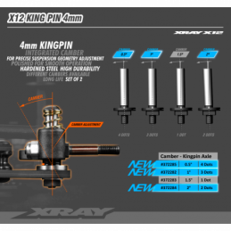 372283 - X12 KING PIN 4MM - 1.5° (2)