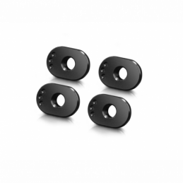 302310 - X4 ALU CASTER BUSHING FRONT 3° / REAR 0.5°/5.5° - 1 DOT (4)