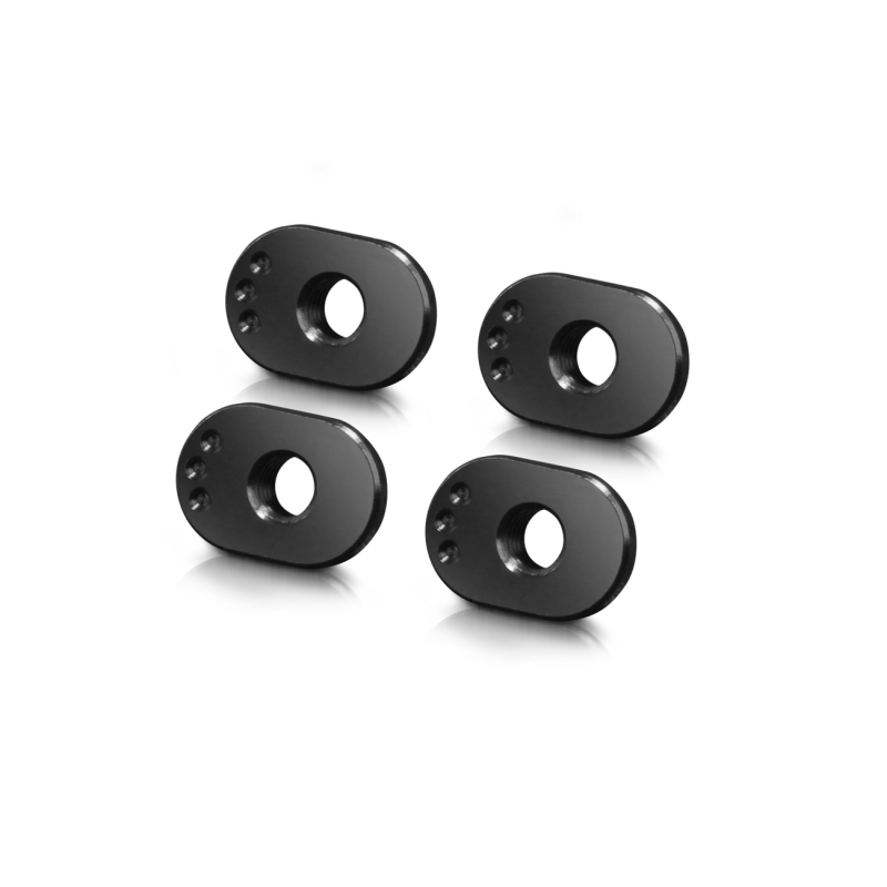 302310 - X4 ALU CASTER BUSHING FRONT 3° / REAR 0.5°/5.5° - 1 DOT (4)
