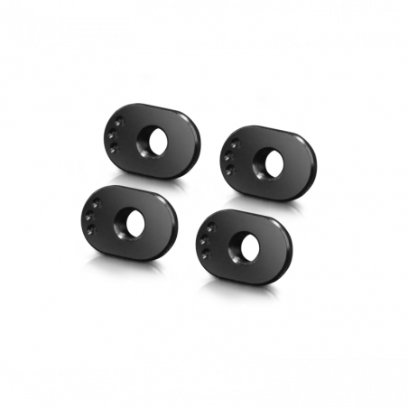 302310 - X4 ALU CASTER BUSHING FRONT 3° / REAR 0.5°/5.5° - 1 DOT (4)