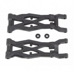 AE71141 - RC10T6.2 FT Rear Suspension Arms gull wing carbon