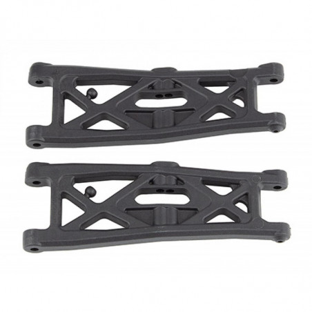 AE71139 - RC10T6.2 FT Front Suspension Arms gull wing carbon